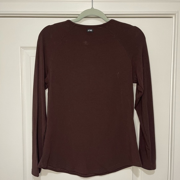 Alpha Forward Henley “Oxblood” Color - Picture 2 of 3